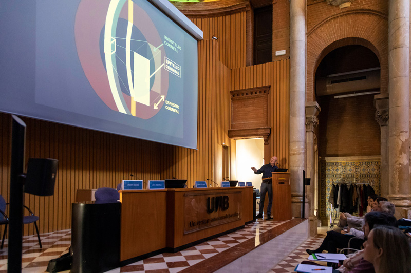 Manuel Villagrasa en el curso IVO sobre córnea y superficie ocular